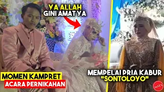 NIKAH KOK GINI "MALUNYA SEUMUR HIDUP"! Inilah 7 Kejadian Pengantin Tak Bahagia Diacara Pernikahannya