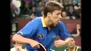 YouTube   Table Tennis Jan Ove Waldner   Serves