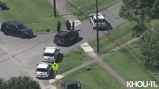 Raw video: Teen injured in shooting near Kashmere High School, police say