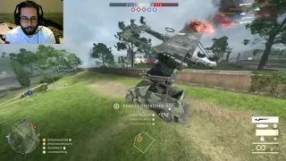 Battlefield 1 - Pro artillery truck driver! | Perfect game! Very close match!!