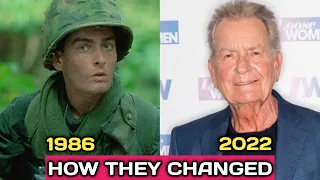 Platoon 1986 Cast Then And Now 2022 How They Changed