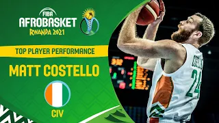 Matt Castello brings it all! Semifinals Man of the Match | FIBA AfroBaskets 2021