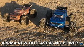 New arrma Outcast 4S V2 vs V1 Has Issues Right away 5 min it breaks both rc ?