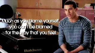 Glee - Let Me Love You (Until You Learn To Love Yourself) (Lyrics)