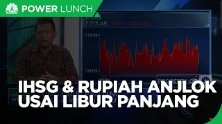 IHSG & Rupiah Anjlok Usai Libur Panjang, Efek Sentimen Apa Nih?