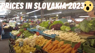 📈 MARKET PRICES IN SLOVAKIA 2023 🇸🇰 BRATISLAVA MARKET 2023 [FULL TOUR]