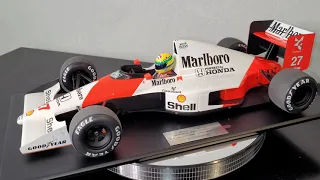 Ayrton Senna - 1990 McLaren Honda MP4/5B Diecast 1/12