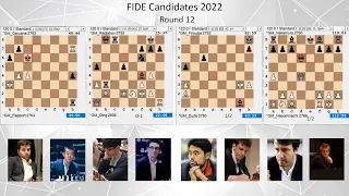 FIDE Candidates 2022 - Round 12