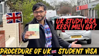 How to apply for UK 🇬🇧 study visa 2023 | UK student visa process step by step international students