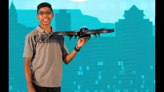 13 Year Old Reuben Paul Demonstrates Drone Hack