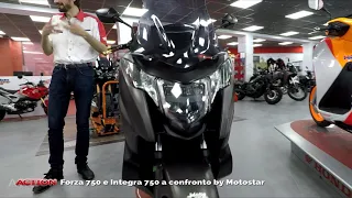 Honda Forza 750 vs Integra 750 by Motostar