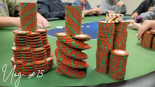 Overbet Shoving Quads, And Getting PAID!!! | $100 - $100,000 BRC Poker Vlog #25