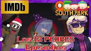 Los 13 Peores Episodios de South Park  (según IMDb) - [Zebitas Martinex]