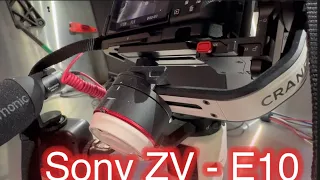 Sony ZV-E10 with ZHIYUN CRANE M3 Gimbal. My set up for content creation #sonyzve10  #zhiyun #gimbal