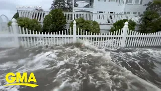 Tropical Storm Ophelia makes landfall | GMA