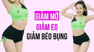 GIẢM MỠ - GIẢM EO - GIẢM BÉO BỤNG SIÊU HIỆU QUẢ VỚI 30 PHÚT TẬP AEROBIC | BẢO NGỌC AEROBIC