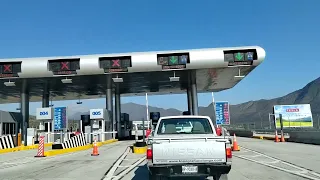 Bonito recorrido de Monterrey a Saltillo por la autopista de Cuota