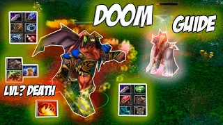 Doom Guide | Lucifer guide | Doom Bringer | Гайд на Дума! Как работает LVL? Death? Секреты доты!