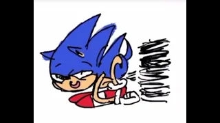 Funny Sonic making noise