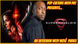 Wolé Parks aka John Henry Irons talks Superman & Lois, working with Tyler Hoechlin + MORE!