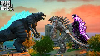 Ultima Godzilla Vs Shin Godzilla and Mechagodzilla 2021 - GTA 5 Mods