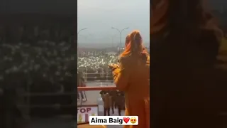 Aima Baig in Lahore heavy seen😍