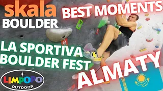 Skala Boulder La Sportiva Festival Almaty BEST MOMENTS Боулдеринг Фестиваль в Алматы Лучшие Моменты