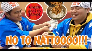 Foreigners Trying The Most Challenging Japanese Food: Sushi Natto (Fermented Soybeans)