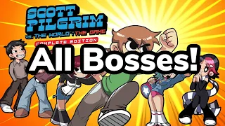 Scott pilgrim vs the world game/All characters All Bosses