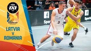Latvia v Romania - Full Game - FIBA 3x3 Europe Cup 2018