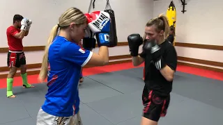 Kick Contact Sarreguemines : quand les filles se mettent à la boxe thaï