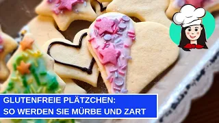 Glutenfreie Plätzchen - So werden sie mürbe und zart