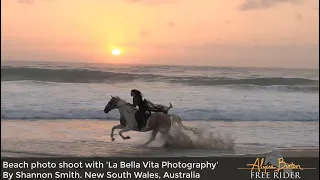 NEW VIDEO 2021! Alycia Burton & Goldrush- Beach Photo Shoot