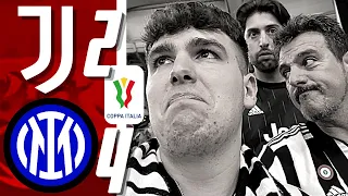 🤡RIGORE LADRATO… JUVENTUS 2-4 INTER | STADIO OLIMPICO LIVE REACTION (CURVA SUD)