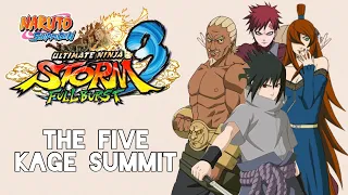 Naruto Shippuden: Ultimate Ninja Storm 3 Full Burst | The Five Kage Summit