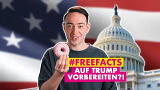 Mit Donuts auf Trump vorbereiten?! 🤨🇺🇸 #FREEFACTS