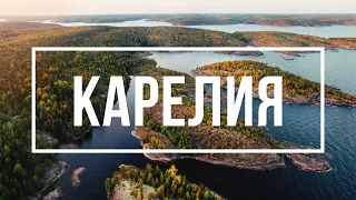 Karelia - KAYAKING on Ladoga skerries | 4K