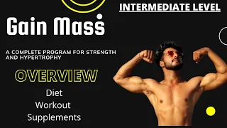 GAIN MASS OVERVIEW | Muscle Building Program | Harshit tiwadi (physiotherapist)