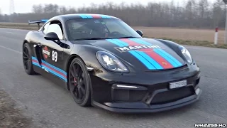 Porsche Cayman GT4 with FULL Fabspeed Race Exhaust INSANE SOUND!