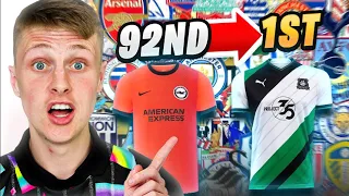 Ranking Every 22/23 AWAY Football Kit In England WORST To BEST