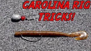 Carolina Rig Fishing TRICKS To Catch MORE Bass!