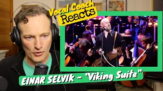 Epic and Moving 'Viking Suite"  by EINAR SELVIK - Vocal Coach REACTION