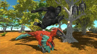 Pyroraptor VS The savanna - Animal Revolt Battle Simulator