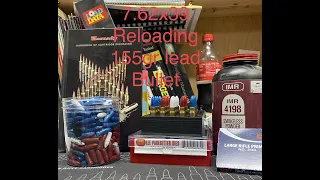 7.62X39 Reloading 155gr lead bullets