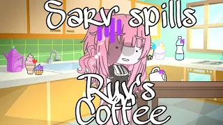 When Sarv spills Ruv's coffee||Gacha club||Skit||Fnf Mid Fight Masses||Unoriginal or Original? ;-;||