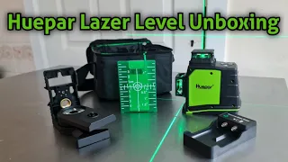 Huepar Lazer Level Unboxing 360° Self Leveling GF360G