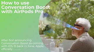 How to use Conversation Boost with AirPods Pro #shorts #the_digital_reviews_shorts