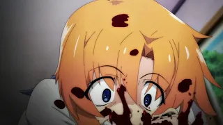 Keiichi death, Rena brings dinner to Keiichi - Higurashi no Naku Koro ni Sotsu epi 3 scene