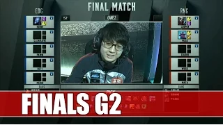 Royal Never Give Up vs Edward Gaming | Game 2 Grand Finals S6 LPL Spring 2016 | EDG vs RNG G2