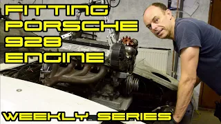 Porsche 928 Episode 64 - Fitting the engine!!